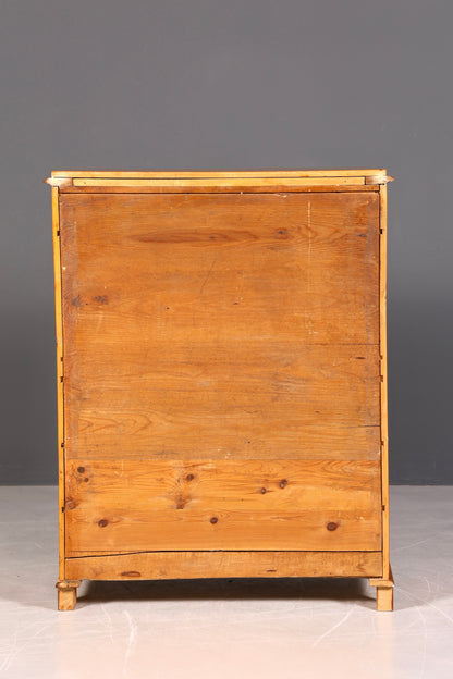 G106 Finish cm Wunderschöner Gründerzeit Sekretär Kommode Jugendstil Schubladenkommode Antik Vertiko