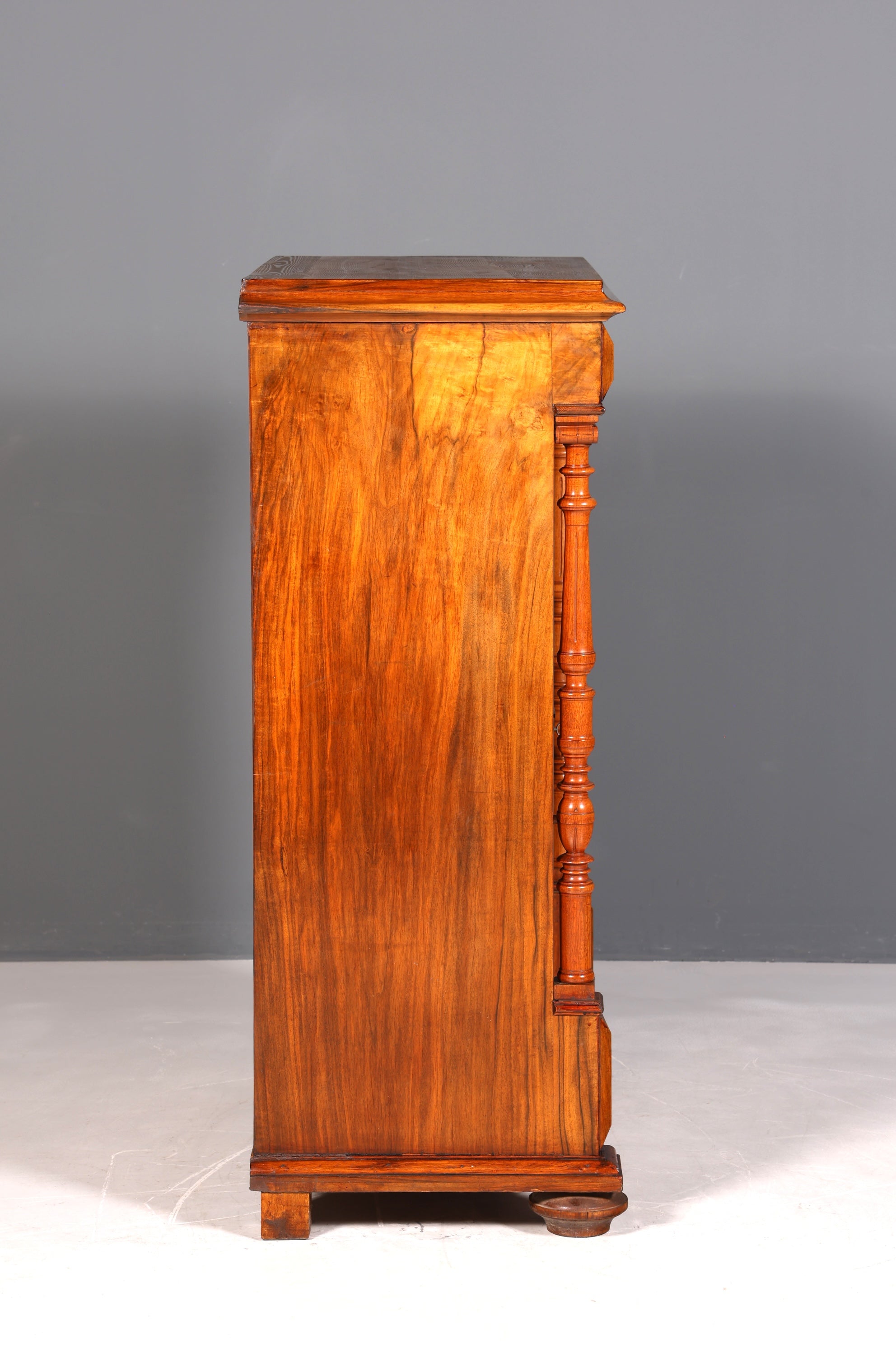 Traumhafter Gründerzeit Sekretär Vertiko Highboard Louis Philippe Kommode Sekretär Schrank um 1880