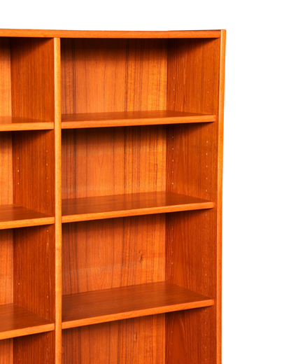 Traumhaftes Mid Century Regal Teak Holz Schrank Danish Design Retro Kommode Vintage Bücherregal 60er Jahre 1 von 2