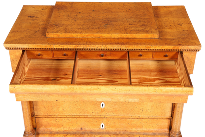 Wunderschöne Original Biedermeier Kommode Antik Sideboard Schubladenkommode um 1860