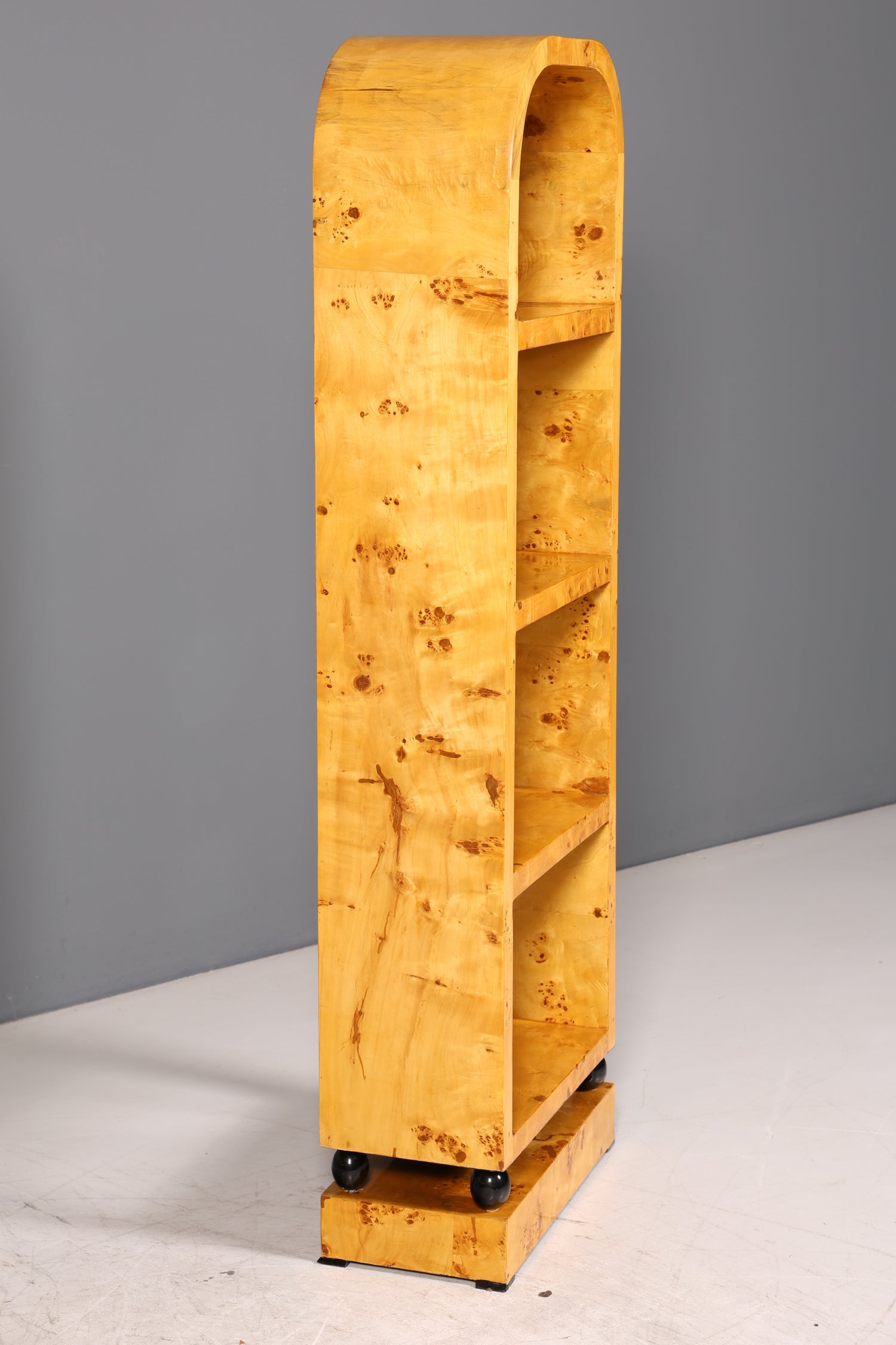 Wunderschönes Art Deco Design Bücherregal Birke Kult Regal Bookshelf