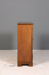 Stilvoller Sekretär im Englischen Stil Büro Vertiko Kommode Mahagoni Schreibkommode