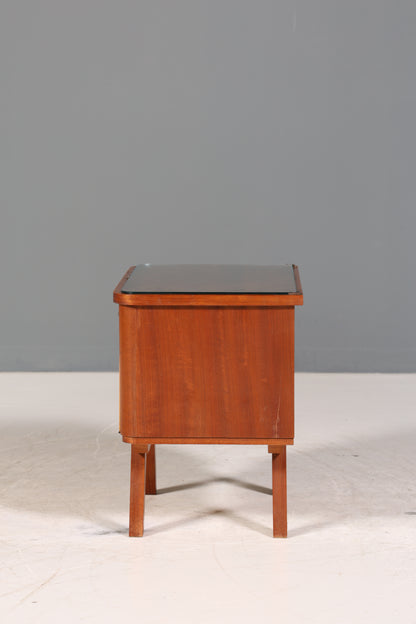Wunderschöne Mid Century Kommode Vintage Klappschränkchen Retro Nachttisch 1 von 2