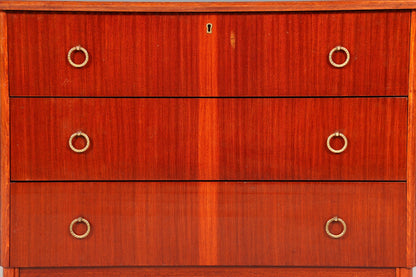 Stilvolle Mid Century Kommode Vintage Sideboard 60s Schubladenkommode Wäschekommode