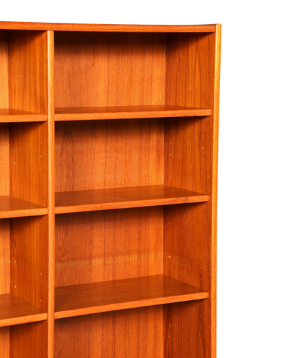 Traumhaftes Mid Century Regal Teak Holz Schrank Danish Design Retro Kommode Vintage Bücherregal 60er Jahre 2 von 2