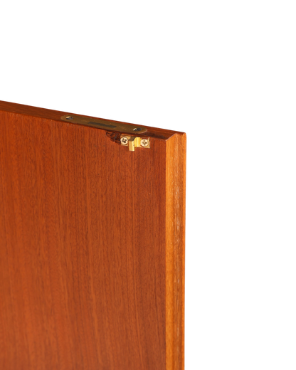 Traumhaftes Mid Century Regal Teak Holz Schrank Danish Design Retro Kommode Vintage Bücherregal 60er Jahre 2 von 2