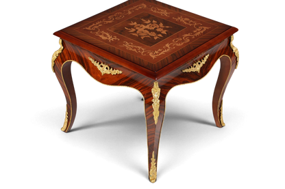 2x Traumhafte Barock Stil Louis XV Couchtische Antik Stil Ablagetische