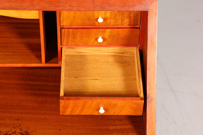 Edler Sekretär im Louis Seize Stil Büro Kommode Empire Englisch Schreibkommode Schreibtisch