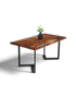 Beeindruckender Epoxidharz Tisch 160-90cm Nussbaum Esszimmer Tisch massiv Holz Epoxy Küchentisch
