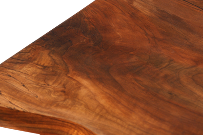 Beeindruckender Epoxidharz Tisch 160-90cm Nussbaum Esszimmer Tisch massiv Holz Epoxy Küchentisch