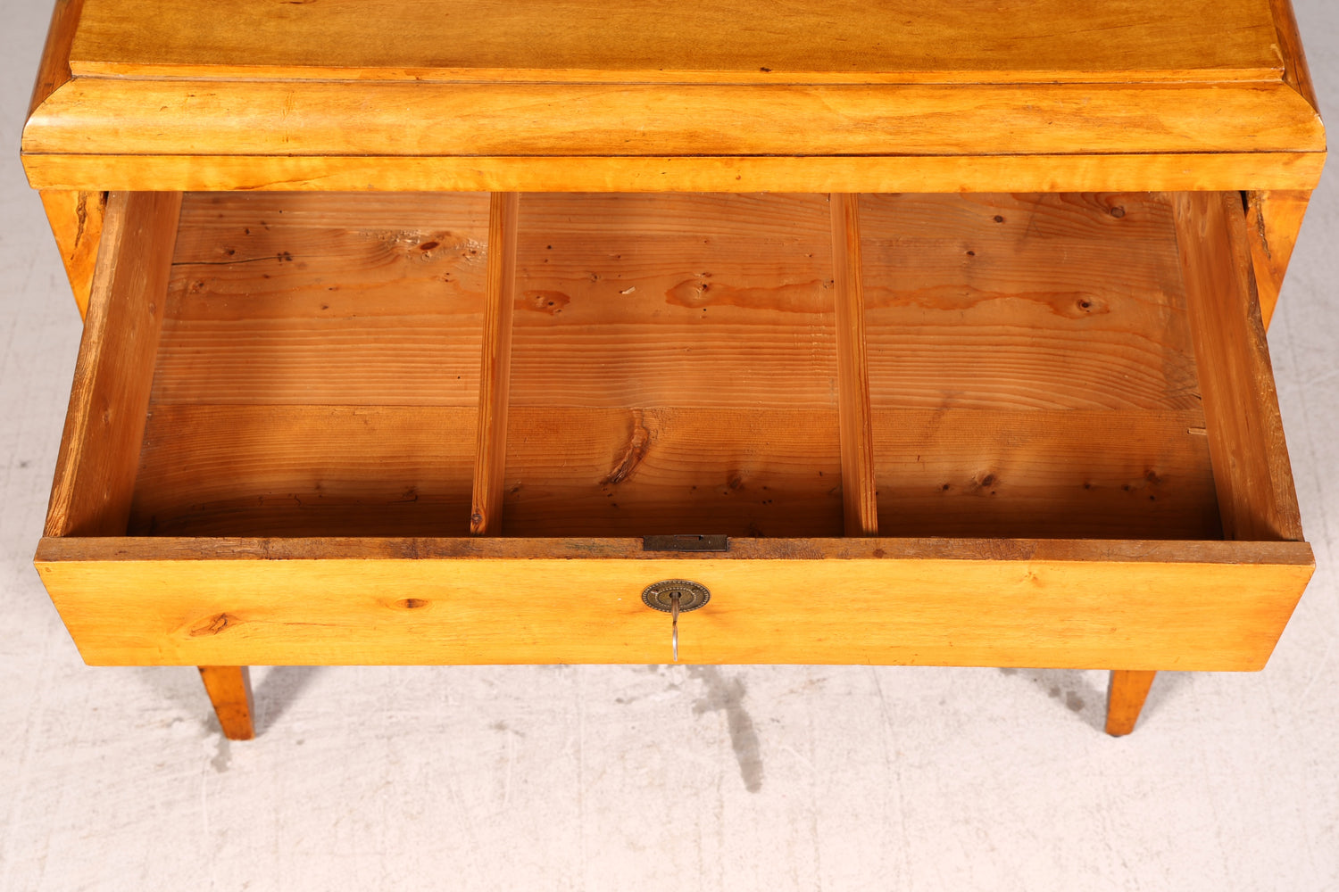 Wunderschöne Original Biedermeier Kommode Birke Antik um 1880 Schubladenkommode Sideboard Massivholz