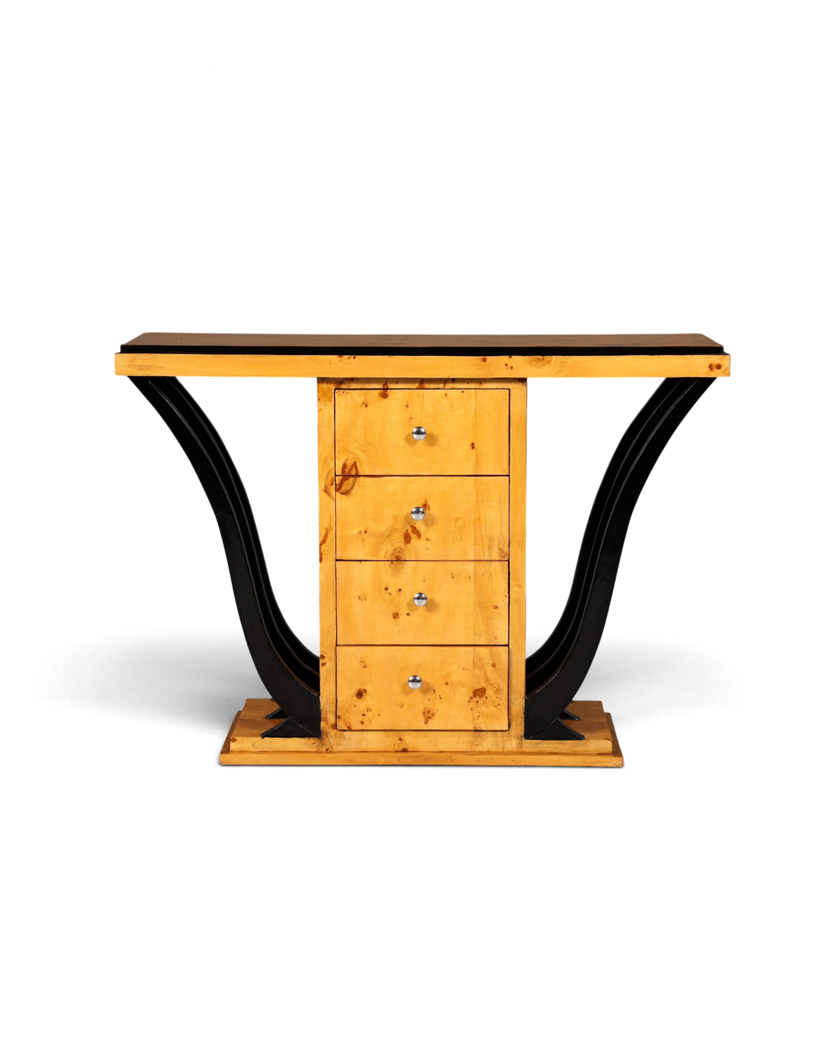 Edle Art Deco Design Wandkonsole Biedermeier Stil Sideboard Kommode