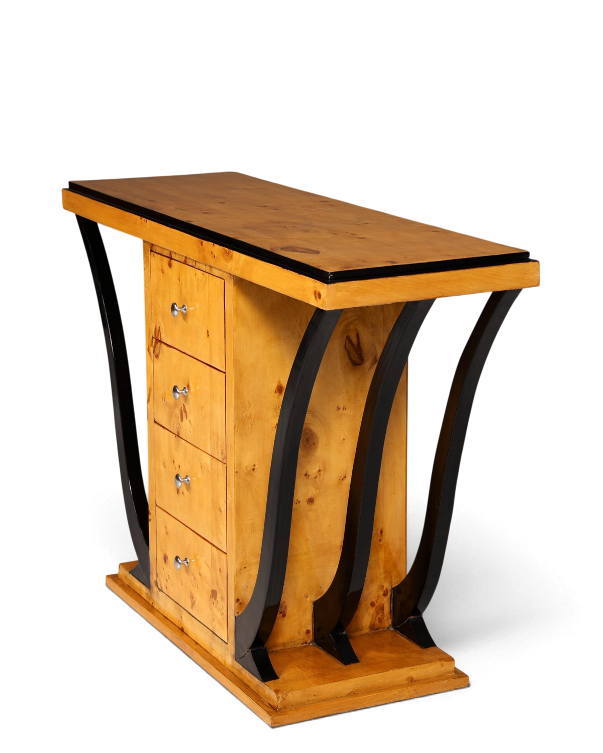 Edle Art Deco Design Wandkonsole Biedermeier Stil Sideboard Kommode
