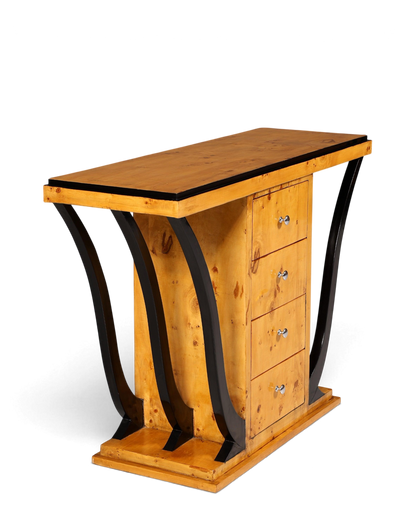 Edle Art Deco Design Wandkonsole Biedermeier Stil Sideboard Kommode