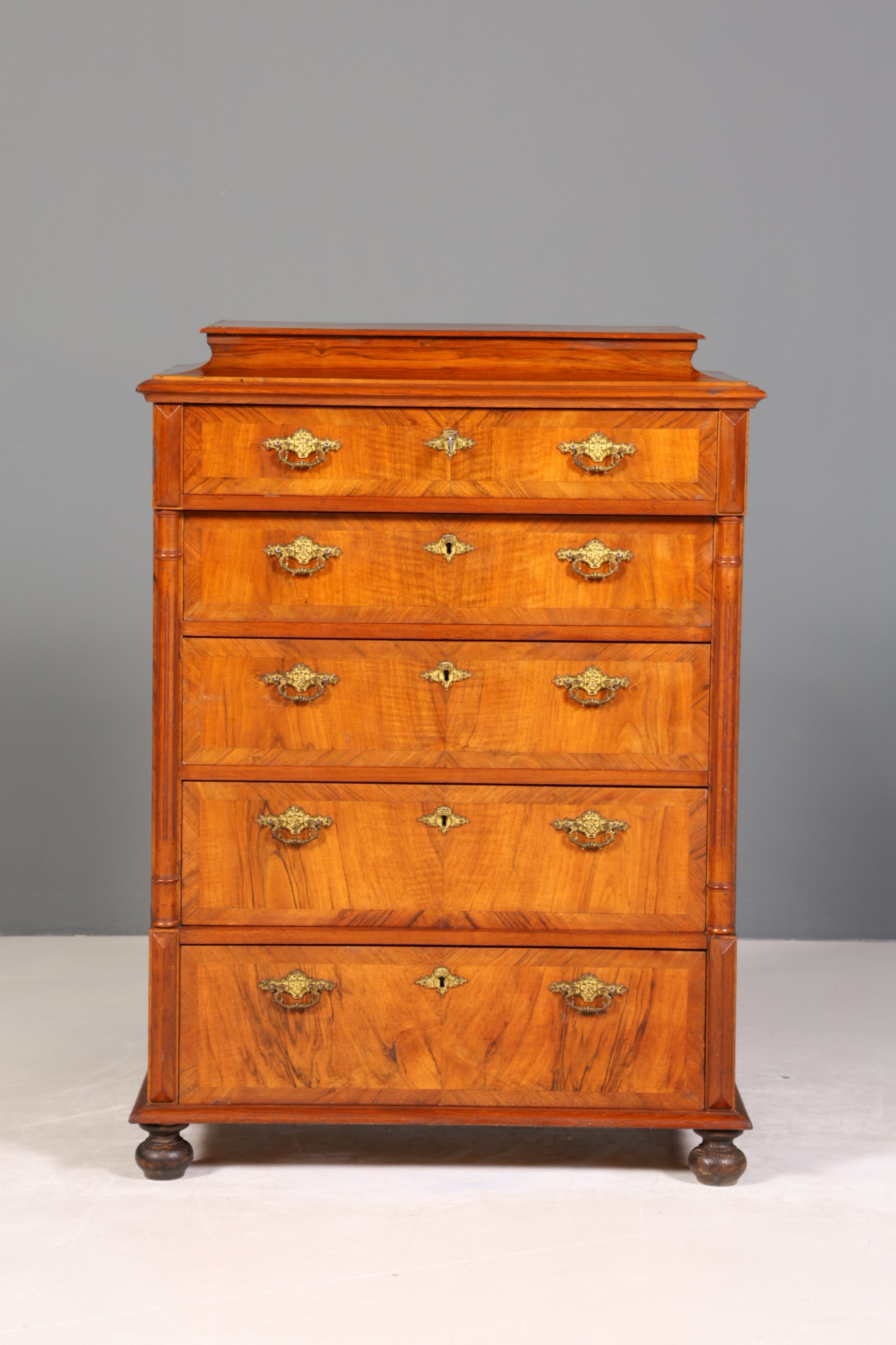 Edle Gründerzeit Kommode Jugendstil Vertiko Schubladenkommode Antik Wäschekommode