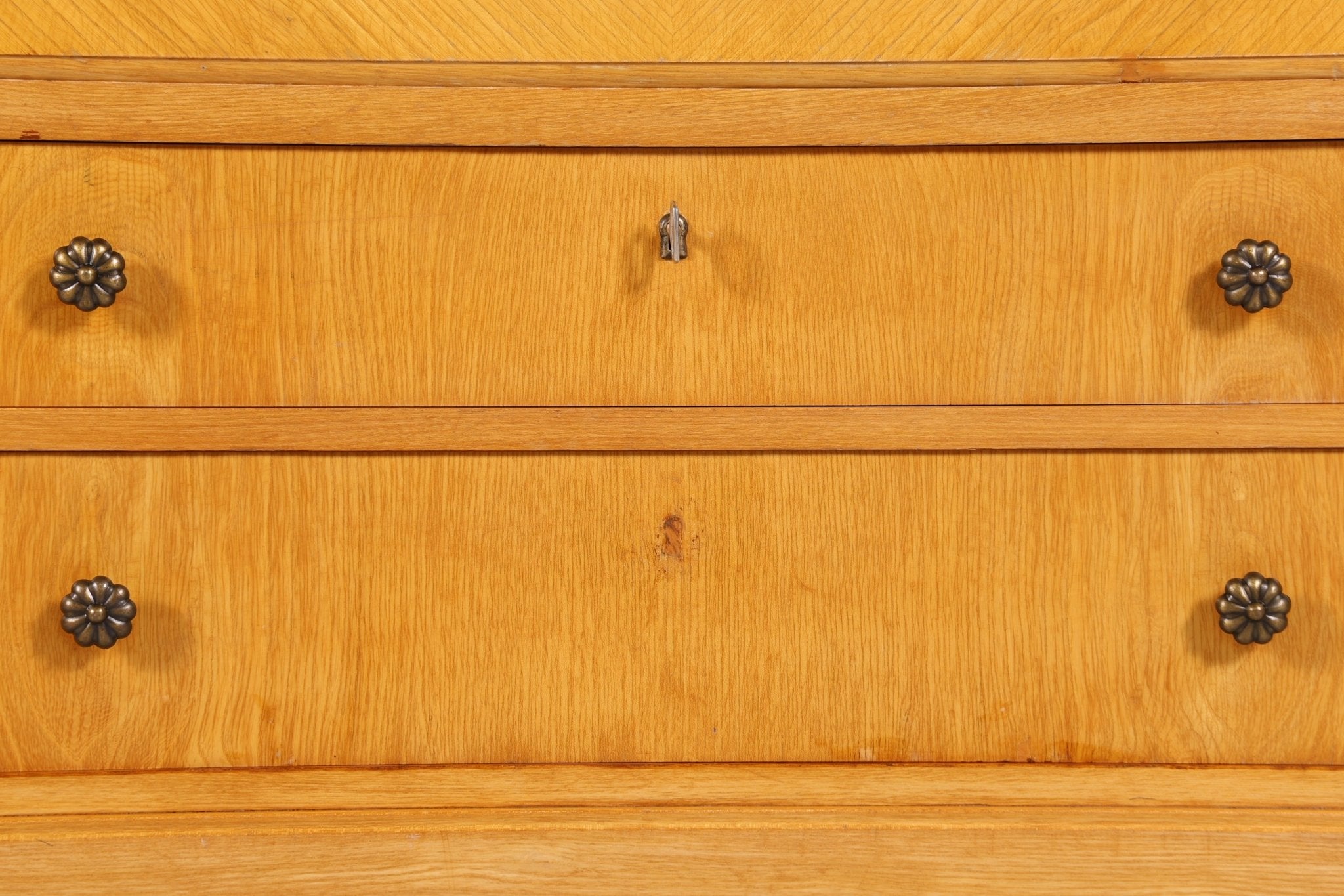 Sekretär im Biedermeier Stil um 1930 Schreibmöbel echt Holz Kommode Schreibtisch