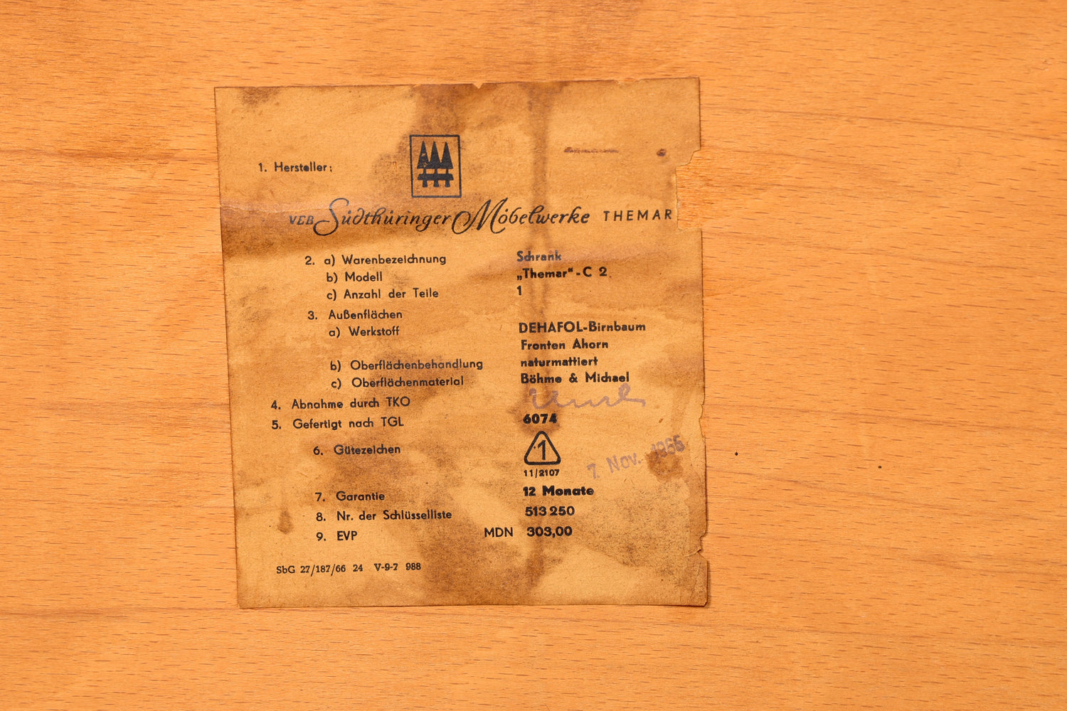 Wunderschönes Mid Century Sideboard Vintage Kommode TV Schrank Flurkommode 60s