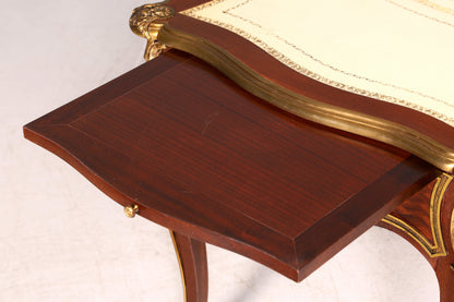 G078 Finish - Louis XV Barock Schreibtisch usw. Messing Zarge, Preis muss ich noch recherchieren