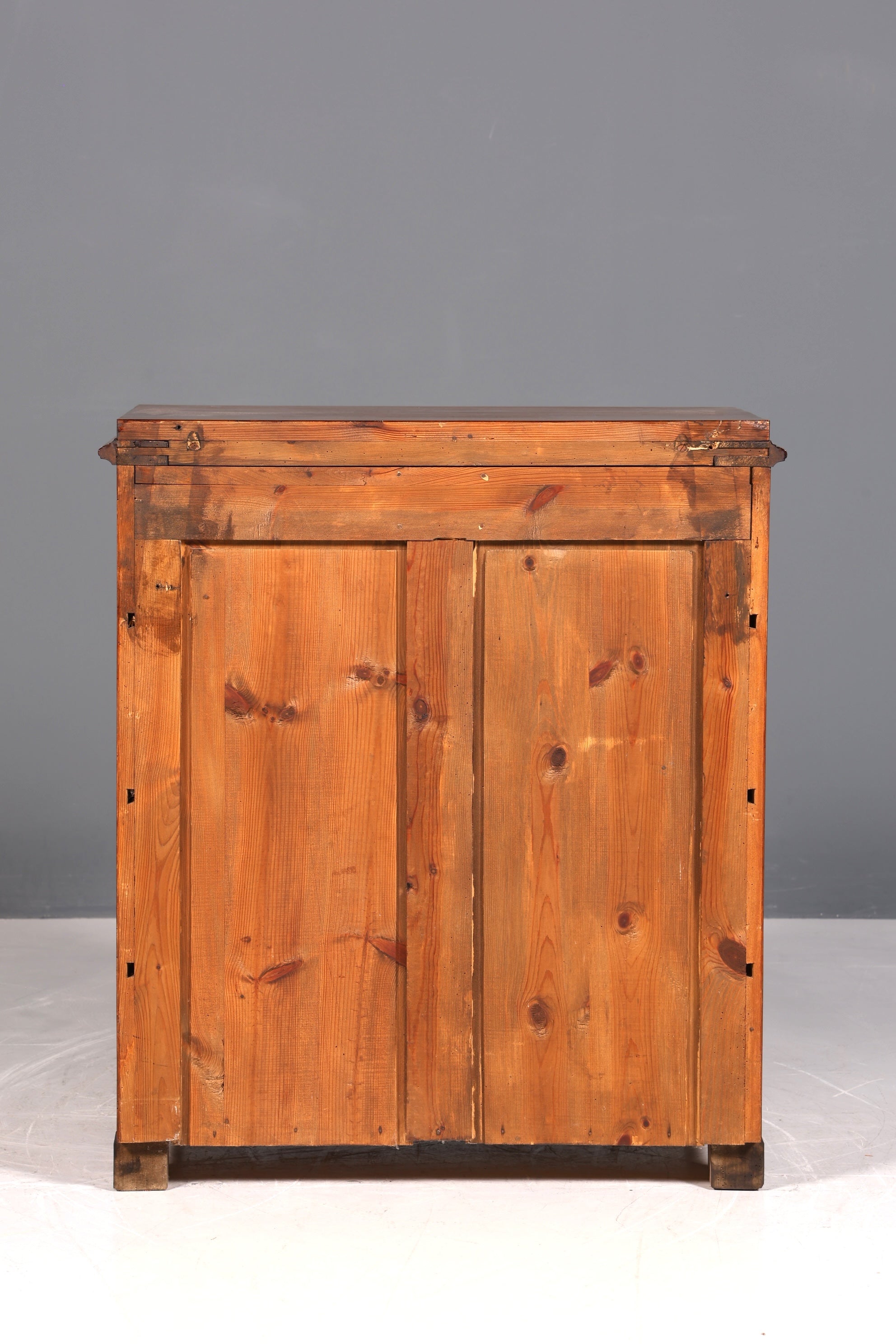 Edle Gründerzeit Kommode Louis Philippe Schubladen Kommode Vertiko Sideboard um 1880