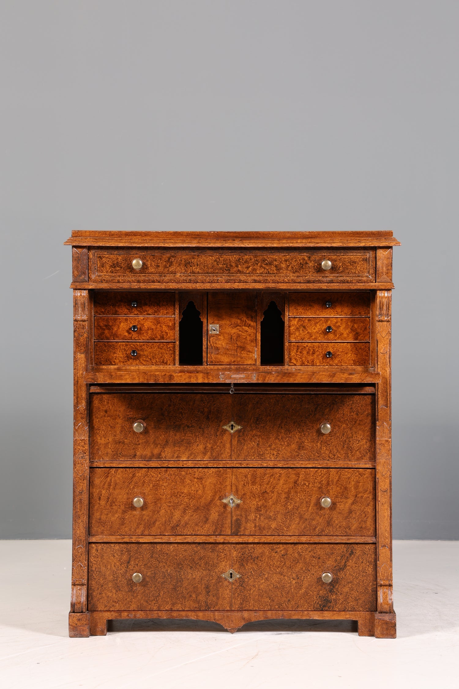 Wunderschöner Antik Sekretär um 1900 Kommode Vertiko Bürokommode Schreibtisch