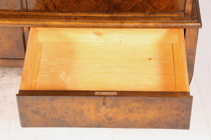 Stilvoller Chippendale Schrank Barock Stil Vertiko Highboard Antik 50s 60s Kommode