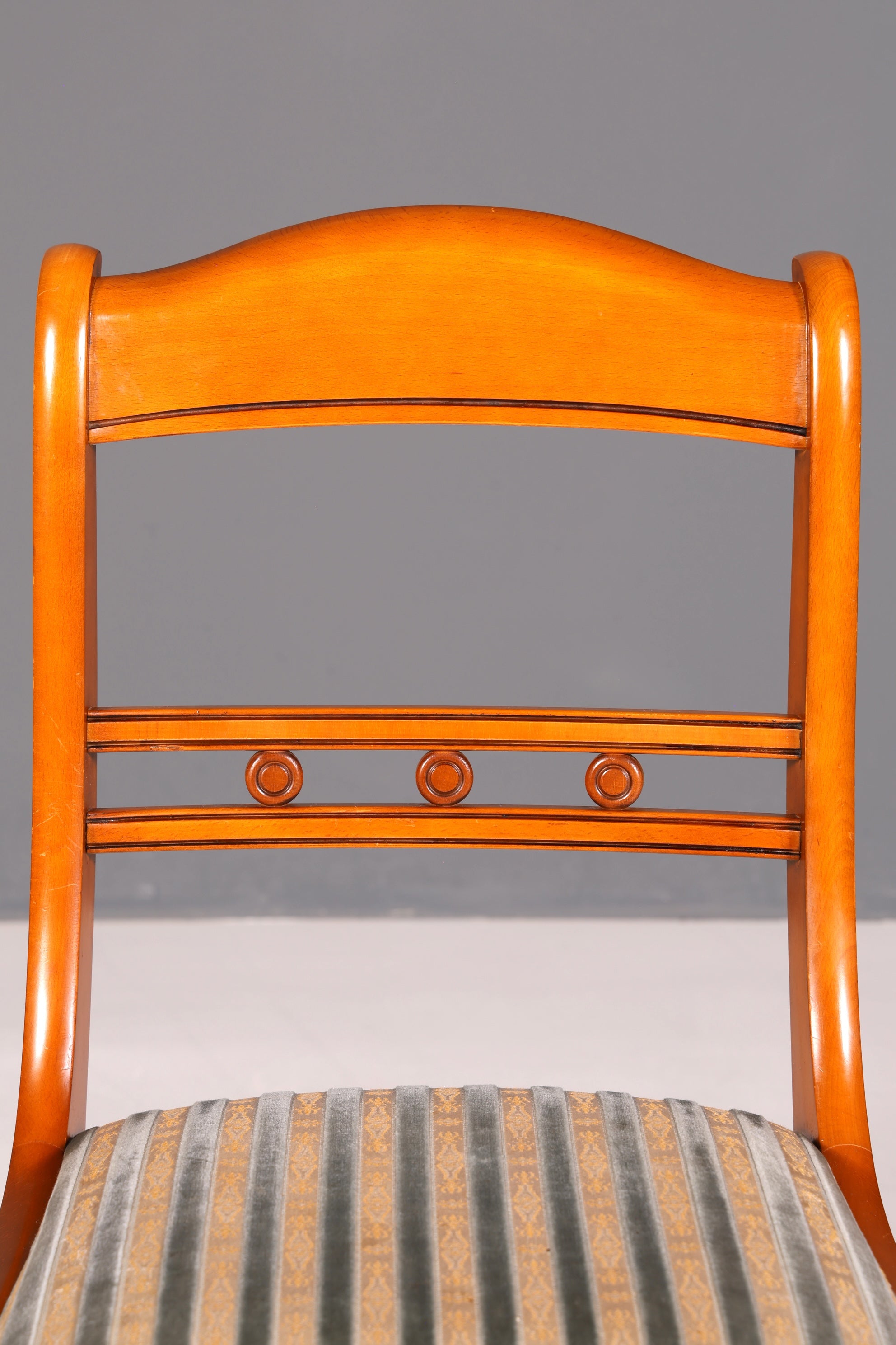 G093 Finish 4x Edle Englische Stühle Englisch Dining Chairs Antik 60er Jahre Regency Küchenstühle Stuhlset (Kopie)