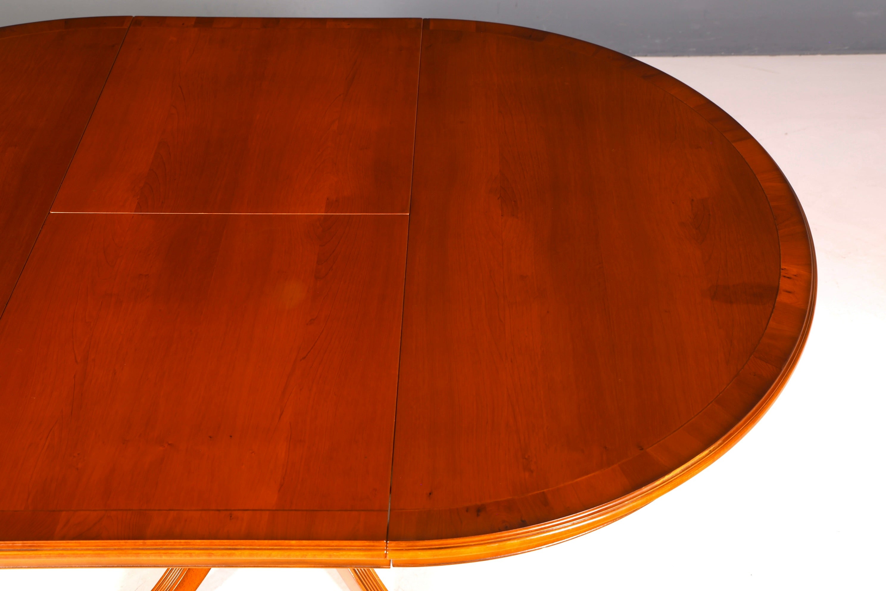 G094 Finish cm Wunderschöner Englischer Tisch ausziehbarer Esstisch Antik Stil 60s Küchentisch Eibe