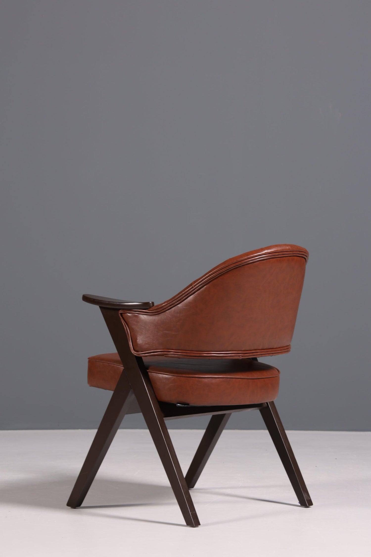 Luxuriöser &quot;Manchester Brown&quot; Stuhl Armlehnstuhl Bürostuhl Chesterfield Stil Esszimmerstuhl Lounge Stuhl