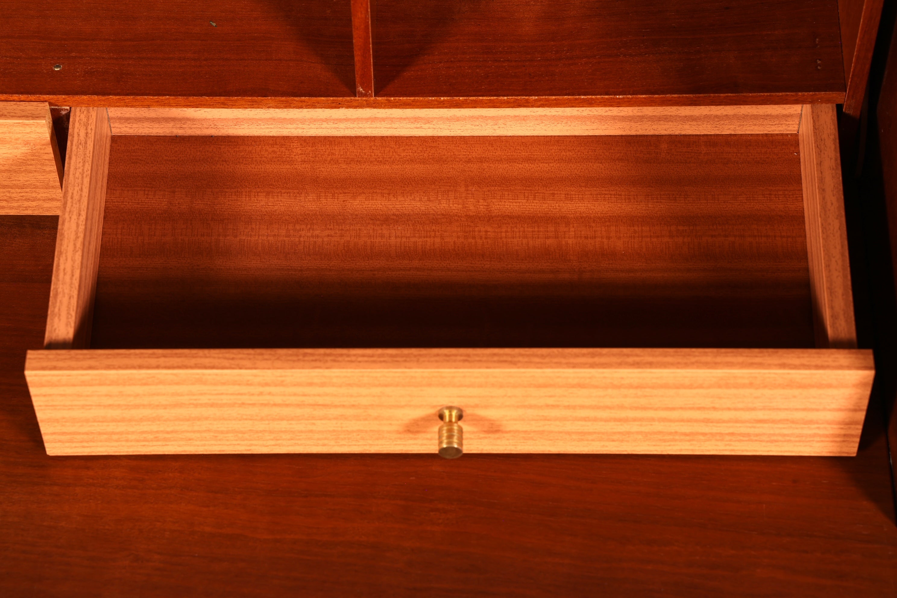 G099 Finish Wunderschöner Englischer Sekretär Schreibkommode echt Holz Schreibtisch Kommode