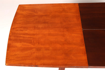 Schlichter Mid Century Esstisch ausziehbar Vintage Tisch Retro Küchentisch Esszimmertisch Holz 60s
