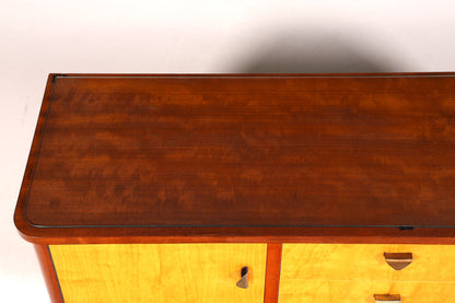 G105 Finish Wunderschönes Mid Century Sideboard Vintage TV Kommode 60s Schrank