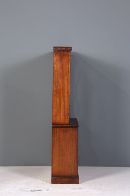 Stilvolle Englische Vitrine Bibliothek Bücherschrank UK Buffet Schrank 60s Jahre