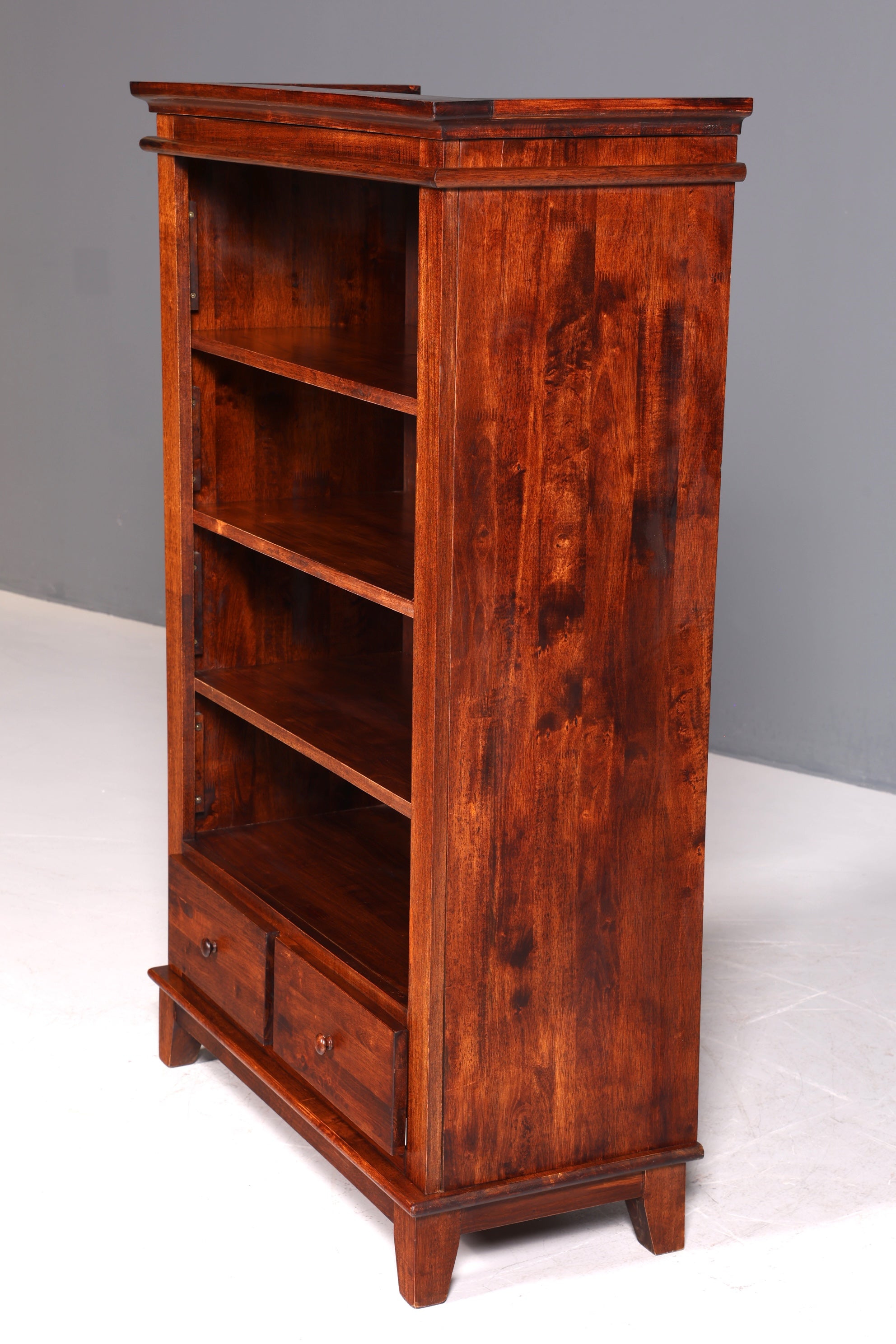 Wunderschönes Antik Bücherregal Regal echt Holz Buchablage Bookshelf Englisch Bibliothek