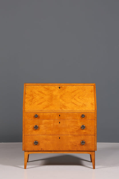 Wunderschöner Sekretär im Biedermeier Stil um 1940 Schreibmöbel echt Holz Office Kommode Schreibtisch