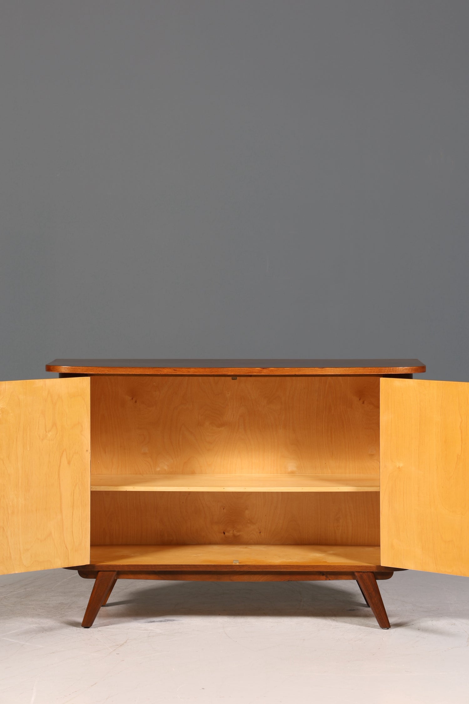 Wunderschöne Mid Century Kommode Vintage Schrank Retro Flur Kommode 60s Regal Sideboard