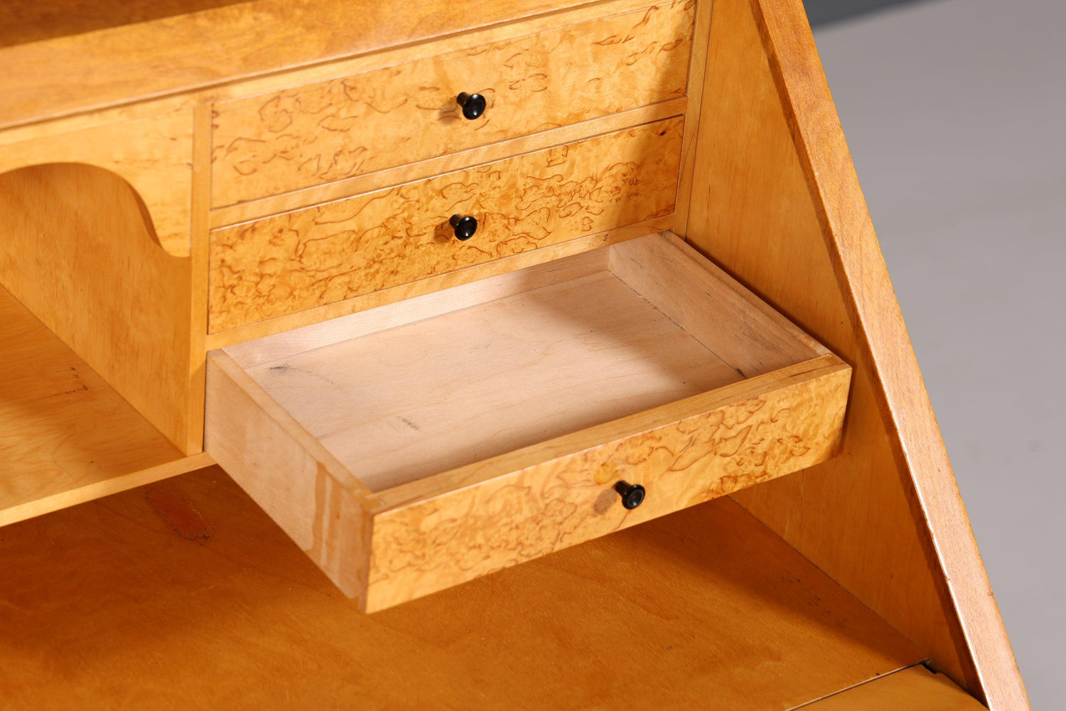 Wunderschöner Sekretär im Biedermeier Stil um 1940 Schreibmöbel echt Holz Office Kommode Schreibtisch