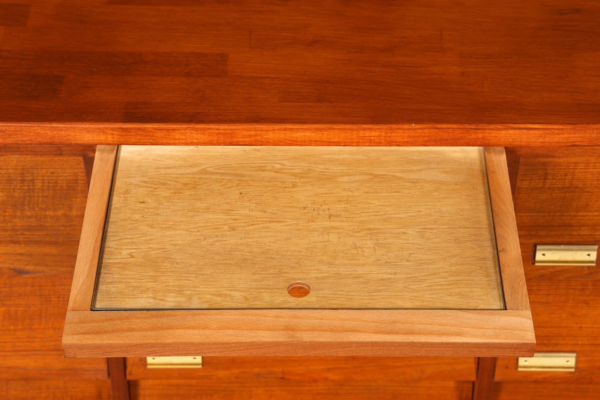 G112 Finish Wunderschöne Mid Century Kommode Vintage Bauhaus Apotheker Schrank Retro Schubladenkommode