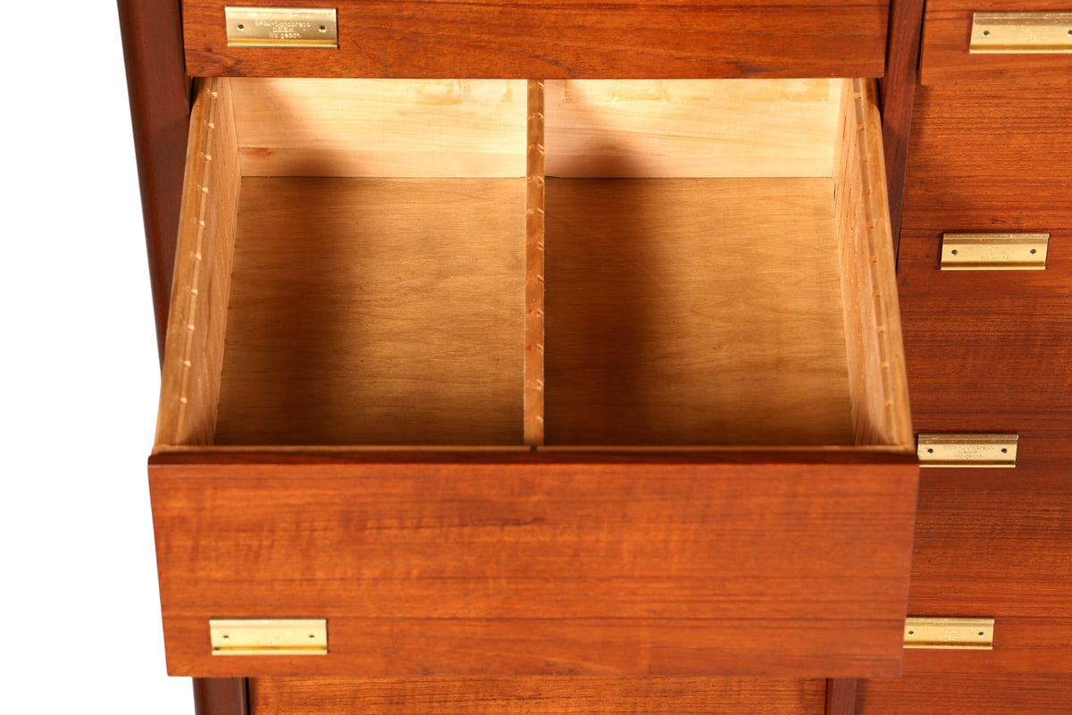 G112 Finish Wunderschöne Mid Century Kommode Vintage Bauhaus Apotheker Schrank Retro Schubladenkommode