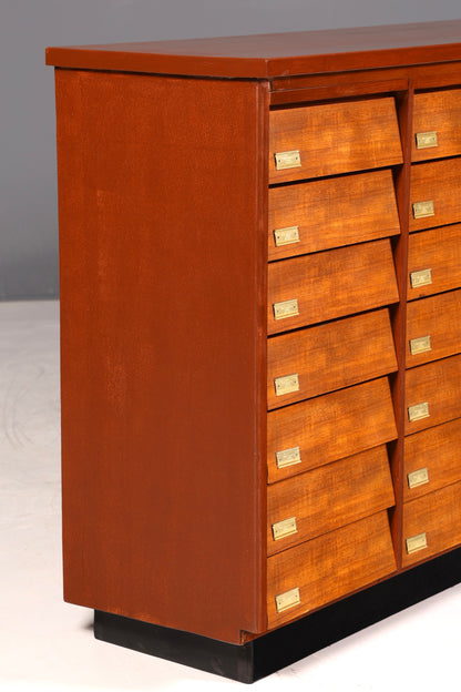 G113 Finish Wunderschöne Mid Century Kommode Vintage Bauhaus Apotheker Schrank Retro Schubladenkommode