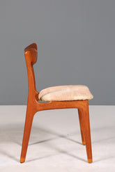 Stilvoller Original "Schiønning & Elgaard" Stuhl Mid Century Danish Teak Holz Esszimmer Stuhl Sekretär Stuhl 3 von 3