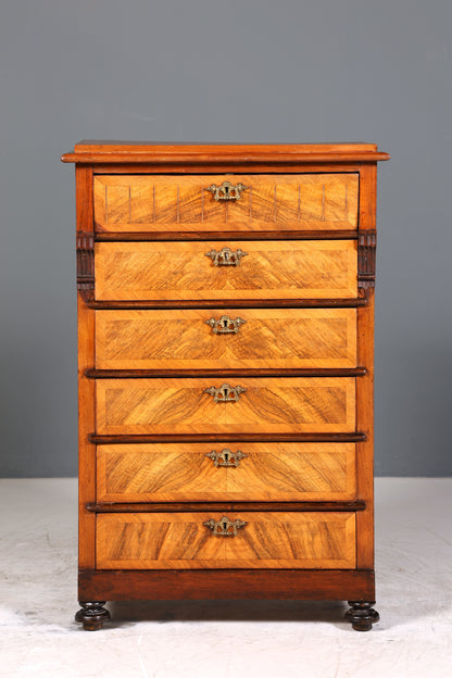 Stilvolle Gründerzeit Kommode um 1890 Jugendstil Vertiko Antik Chiffoniere Wäschekommode