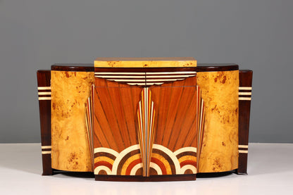 Wunderschönes Art Deco Design Sideboard Wandkonsole Antik Stil Buffet Kommode Schrank