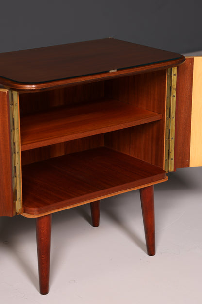 Wunderschöner Mid Century Nachttisch Kommode Beistelltisch Vintage Retro 60s Holz