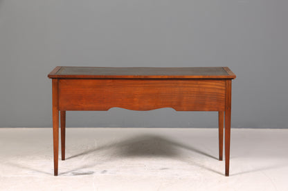 Wunderschöner Englischer Schreibtisch echt Lederauflage Bürotisch Antik Stil Office Desk