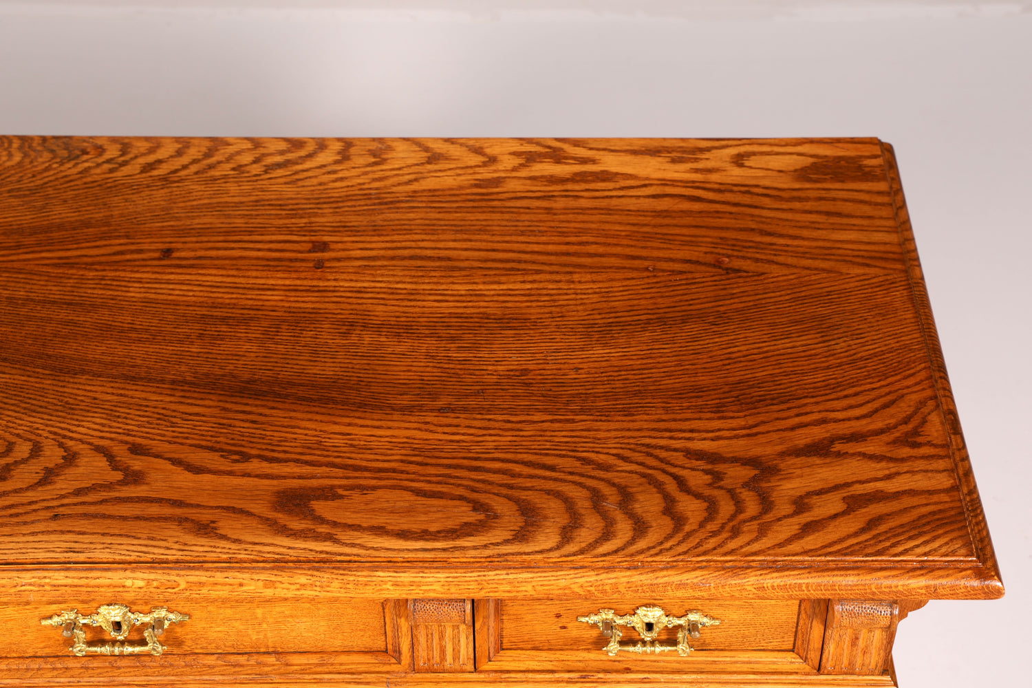 Traumhafter Gründerzeit Schreibtisch Jugendstil Bürotisch Löwenfüße Antik Massivholz