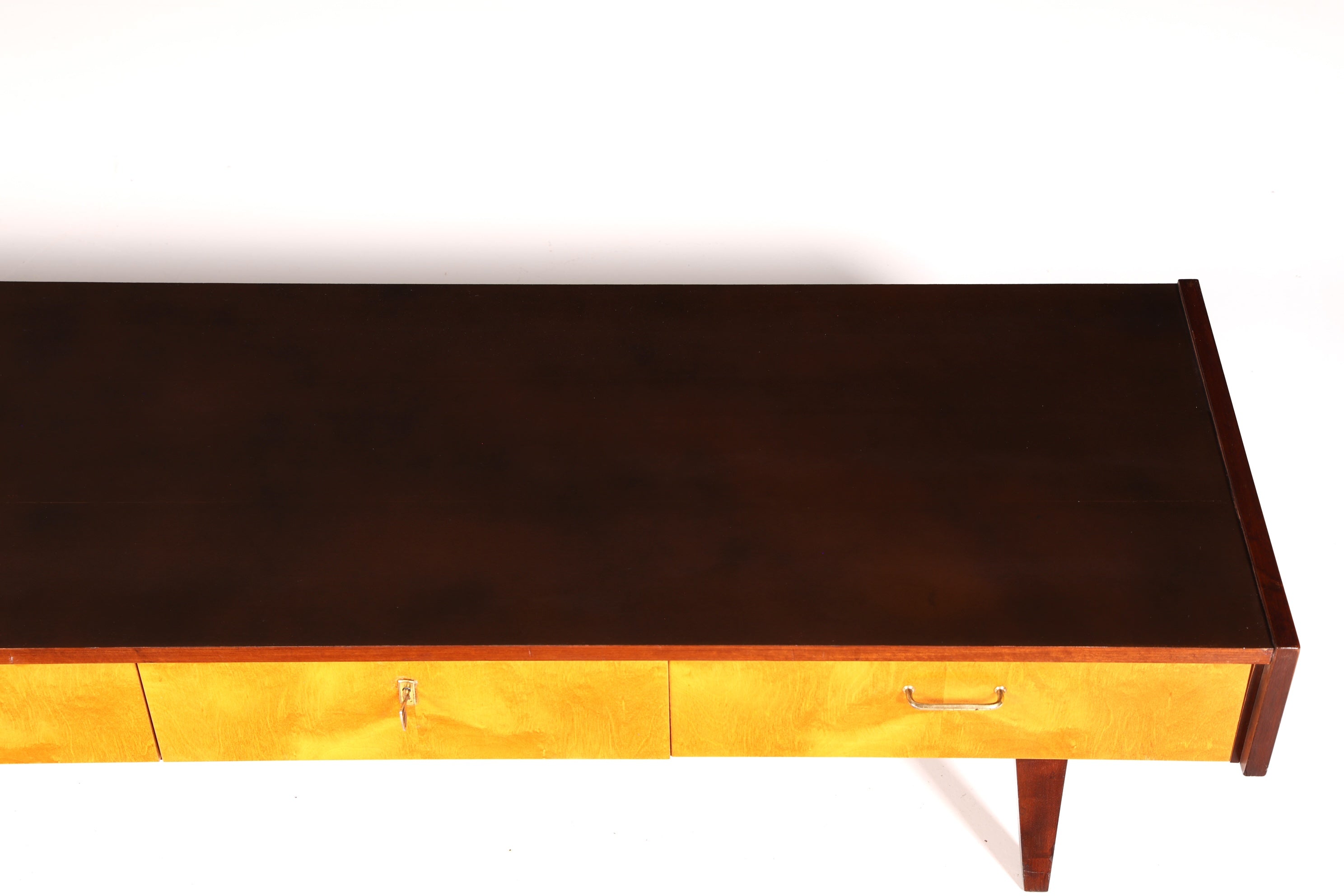 Wunderschönes Mid Century Lowboard Sideboard TV Kommode Longboard Schrank Vintage 60s Holz