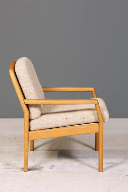 Wunderschöner Original Dyrlund Sessel Mid Century Armlehnsessel echt Holz Lounge Chair