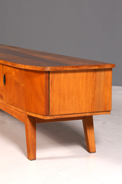 G134 Finish Mid Century Sideboard Vintage TV Kommode 60s Schrank Longboard Retro Lowboard