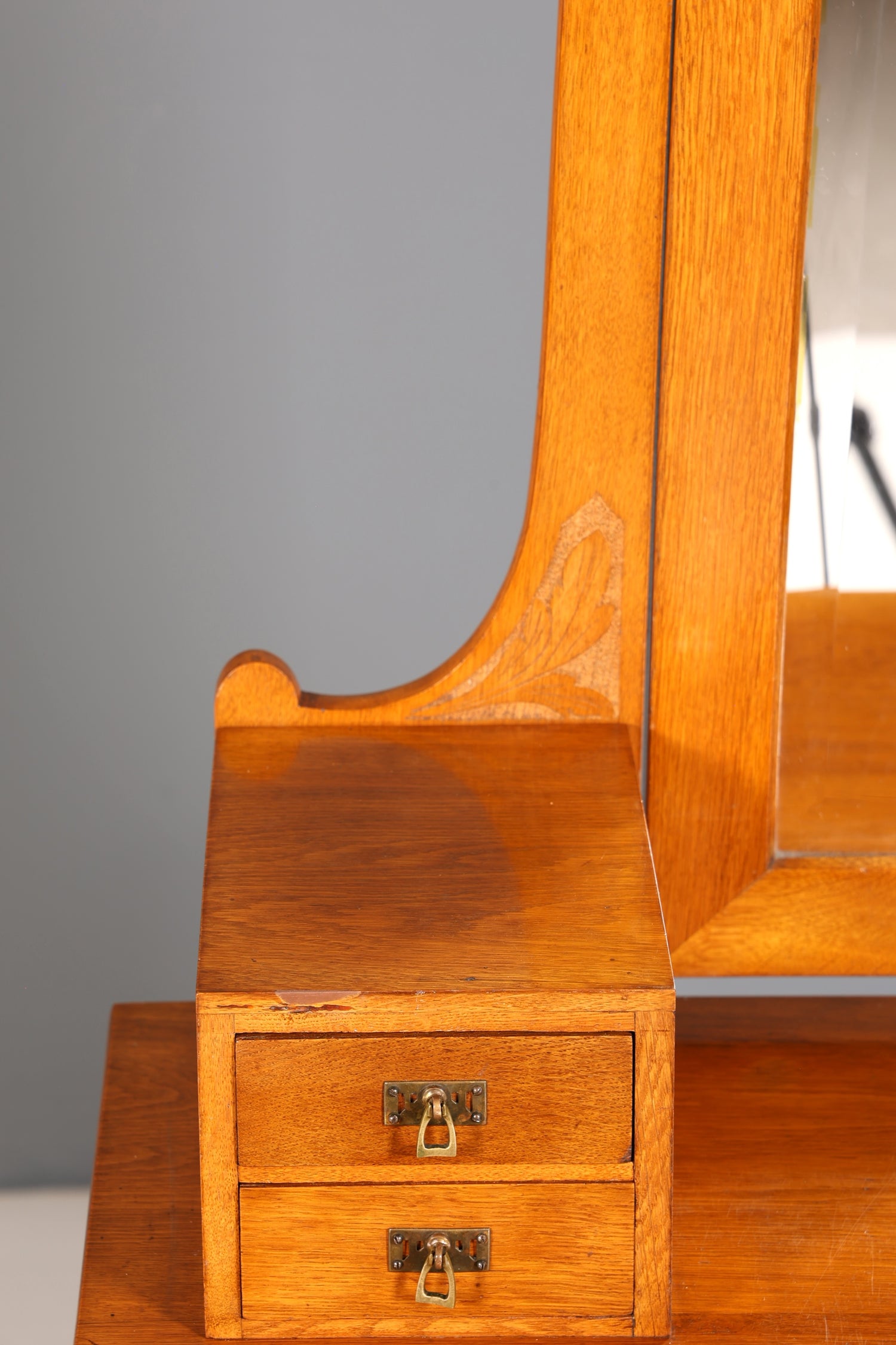 Traumhafte Jugendstil Kommode Antik Sideboard mit Spiegel Flurkommode Frisierkommode