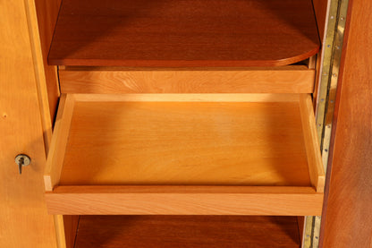 Wunderschöner Mid Century Schrank 60er Jahre Wäscheschrank Aktenschrank Kommode Vintage Holz